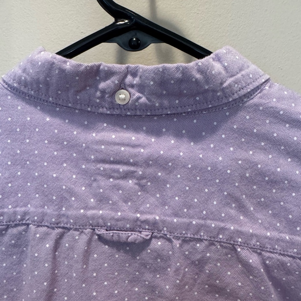 Purple Polka Dot Shirt